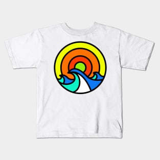 Sea Waves Kids T-Shirt